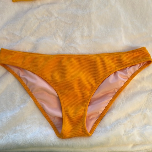 Target Swim Orangeyellow Bikini Bottoms Poshmark